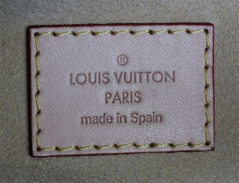 lv made in spain|louis vuitton factory paris.